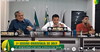 No retorno do recesso, presidente José Wilson apresenta nove indicações solicitando ações e serviços ao município de Serra Redonda