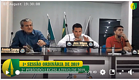 No retorno do recesso, presidente José Wilson apresenta nove indicações solicitando ações e serviços ao município de Serra Redonda