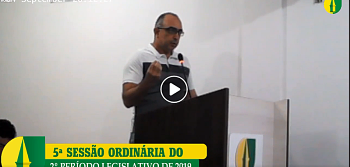 5ª SESSÃO: Câmara discute e vota Código Tributário em 1º Turno