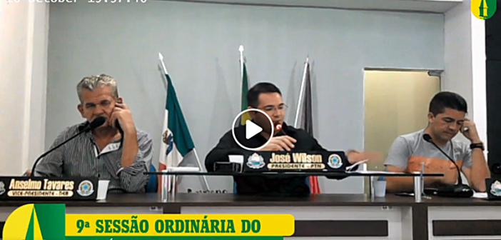 9ª SESSÃO: Plenário aprova comenda à professora Maria Neide Dias. 6 x 1