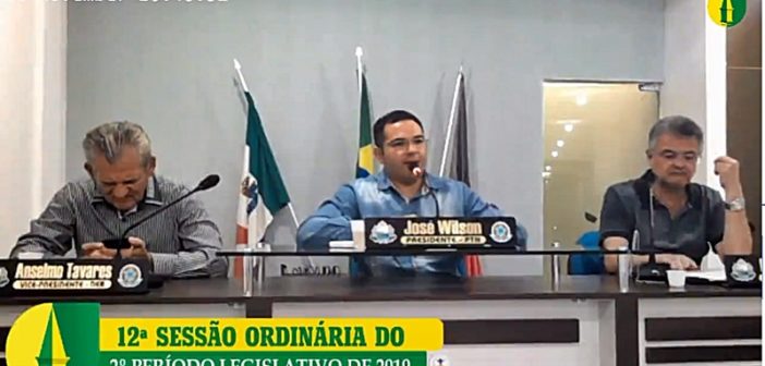 12ª SESSÃO: Em pauta três Projetos de Lei e uma indicação